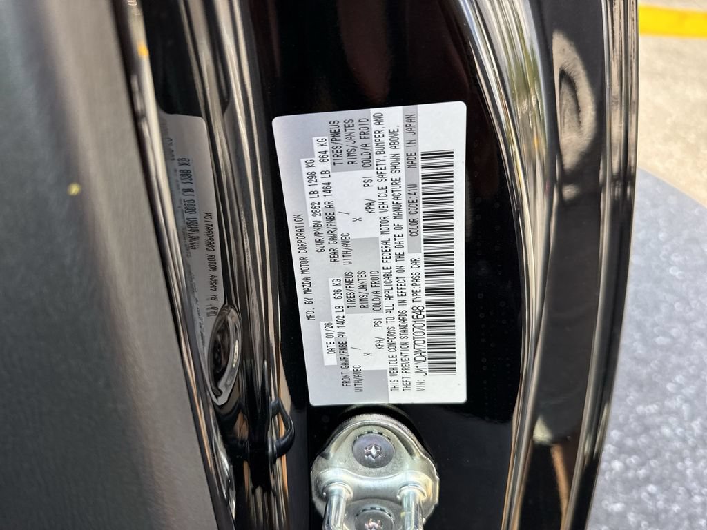 New 2026 MAZDA MX-5 Miata RF Grand Touring RWD image 58