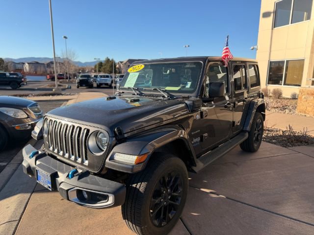 Used 2022 Jeep Wrangler Unlimited Sahara w/ Cold Weather Group AWD/4WD image 3