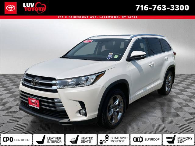 Certified 2017 Toyota Highlander Limited Platinum