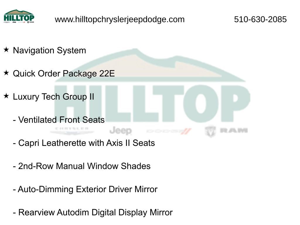 New 2025 Jeep Grand Cherokee Limited w/ Luxury Tech Group II image 5