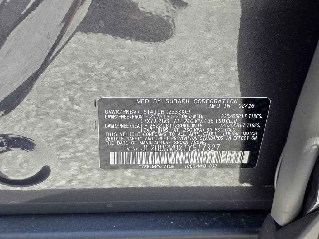 New 2026 Subaru Outback Wilderness AWD/4WD image 31