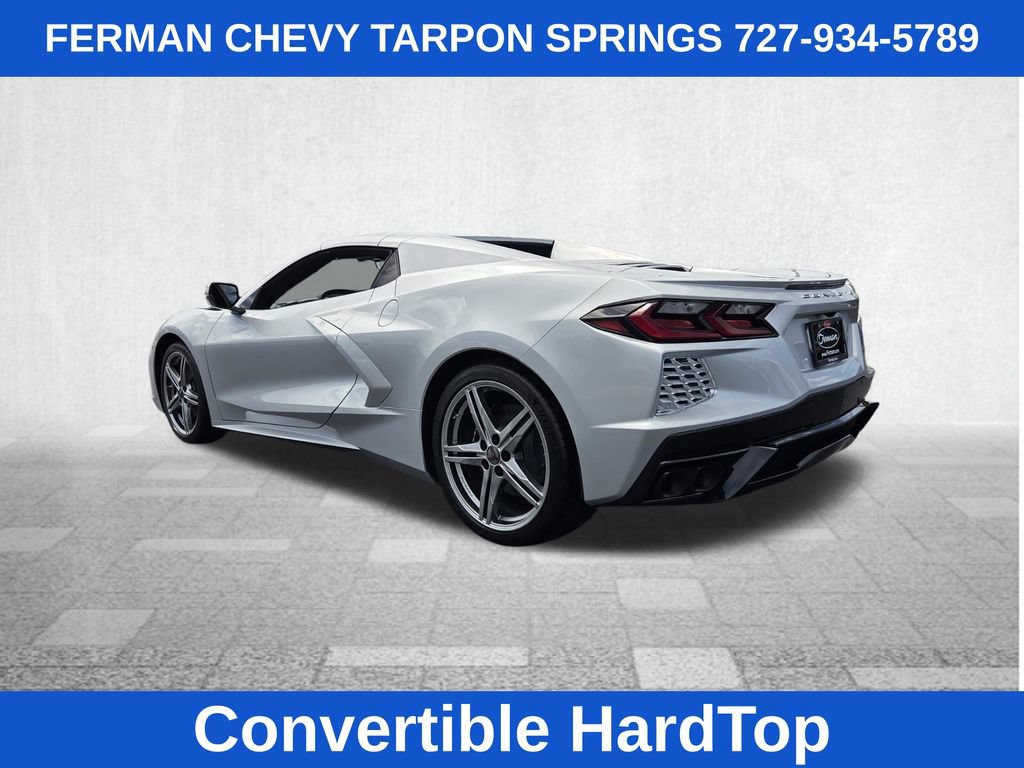 New 2027 Chevrolet Corvette Stingray Convertible w/ Chrome Exterior Badge Package RWD image 8