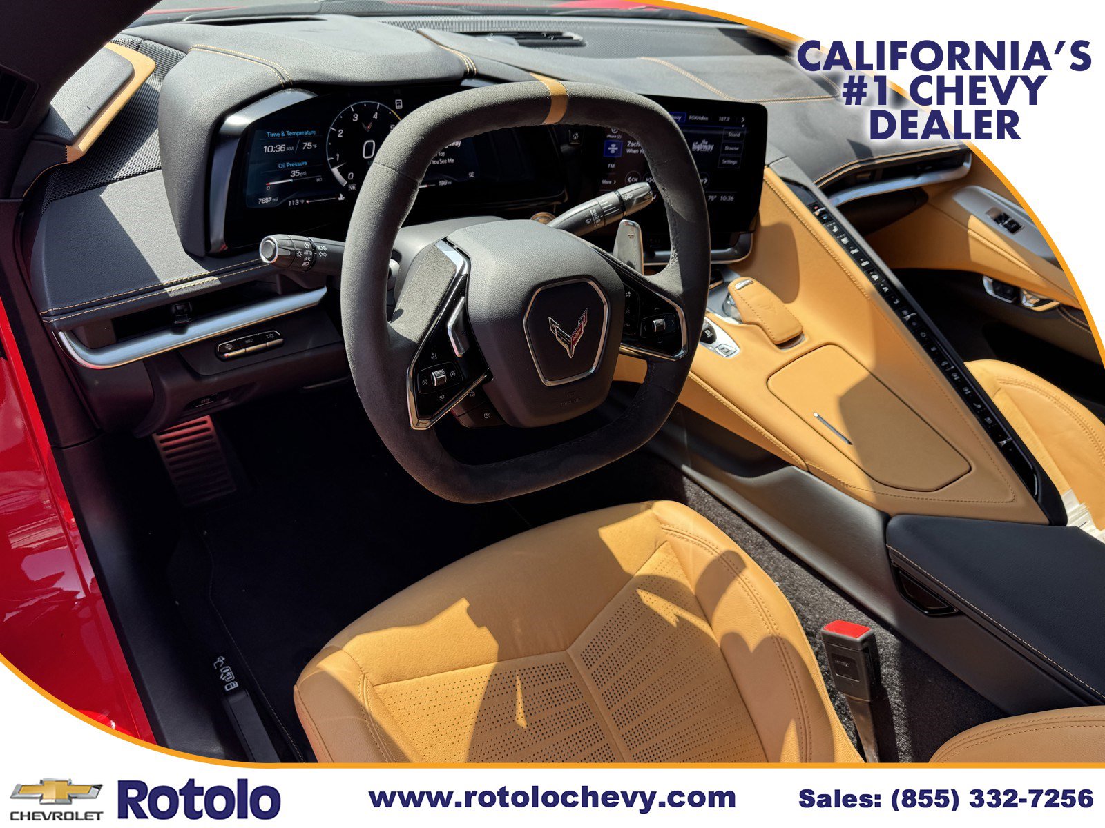 Used 2023 Chevrolet Corvette Stingray Preferred Cpe w/ Z51 Performance Package RWD image 15