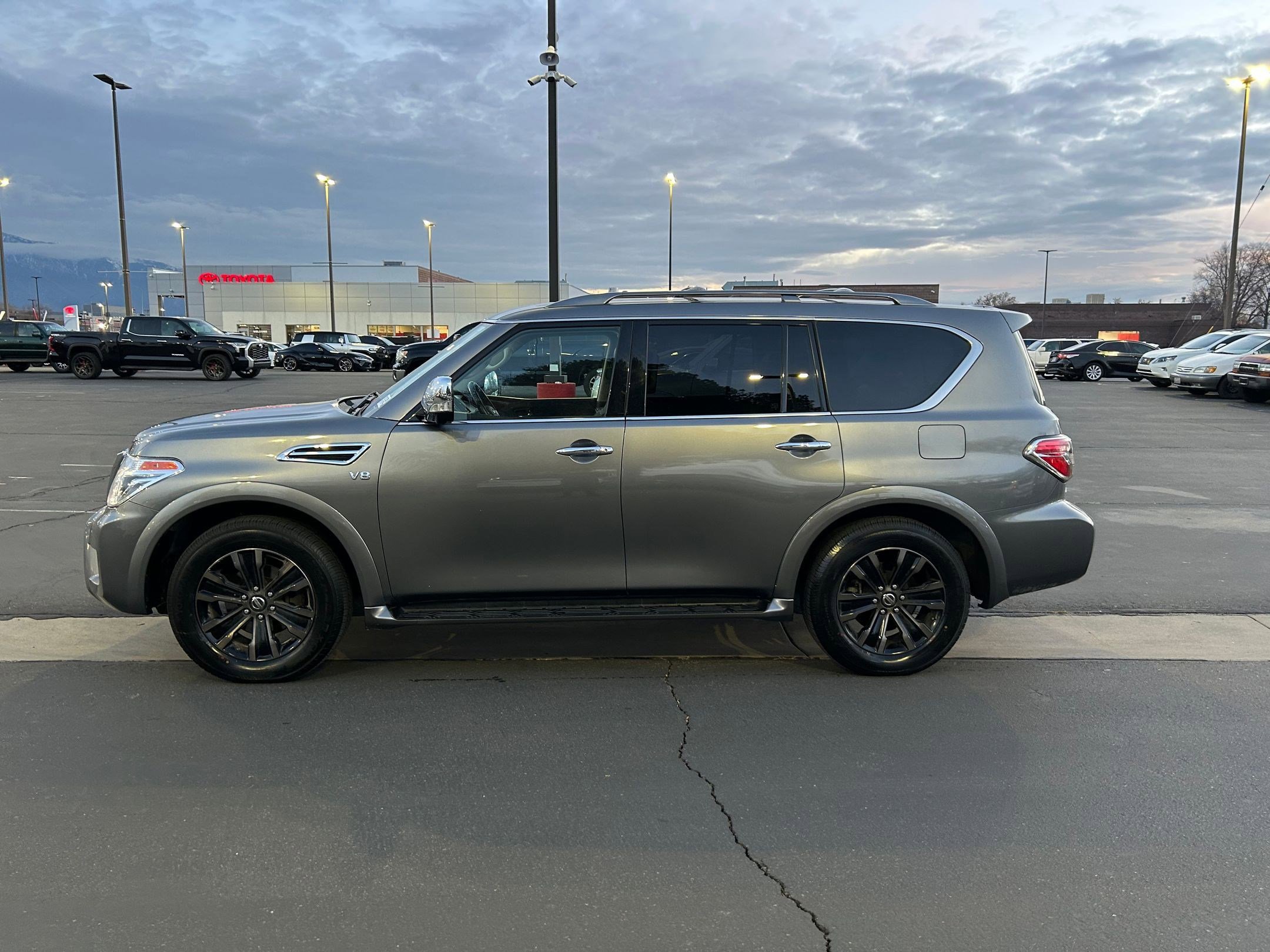 Used 2019 Nissan Armada Platinum w/ Captain's Chairs Package image 2