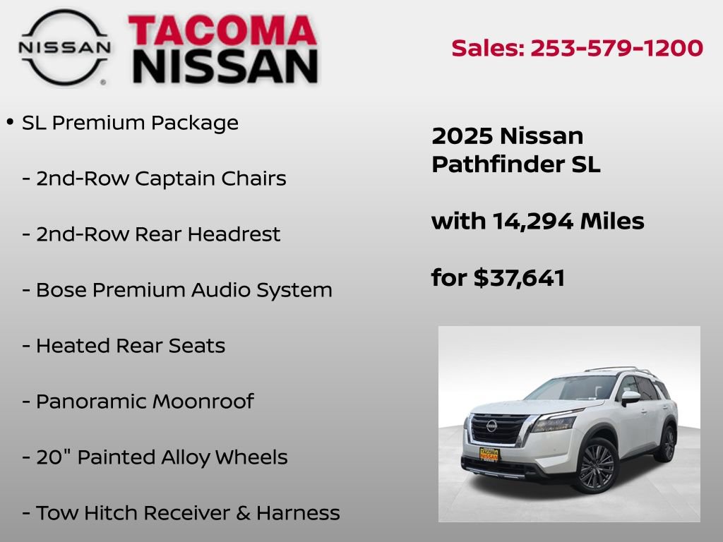 Used 2025 Nissan Pathfinder SL w/ SL Premium Package image 6