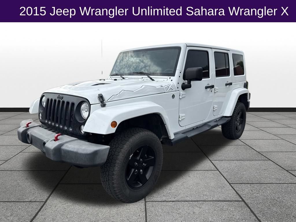 Used 2015 Jeep Wrangler Unlimited Sahara AWD/4WD image 1