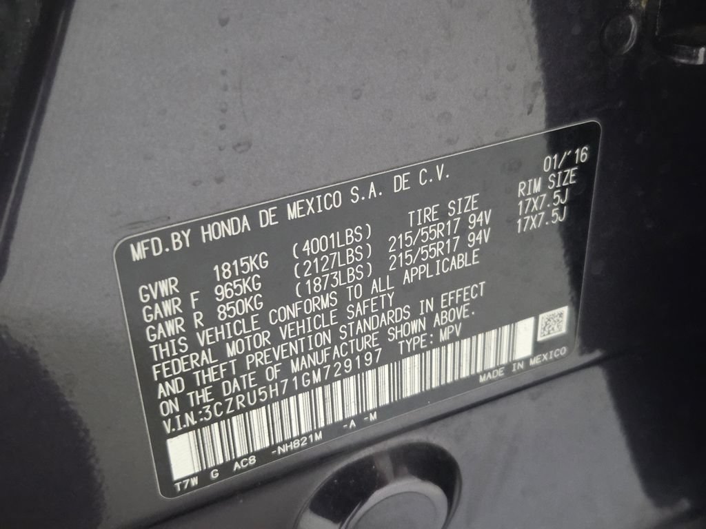 Used 2016 Honda HR-V EX-L image 25