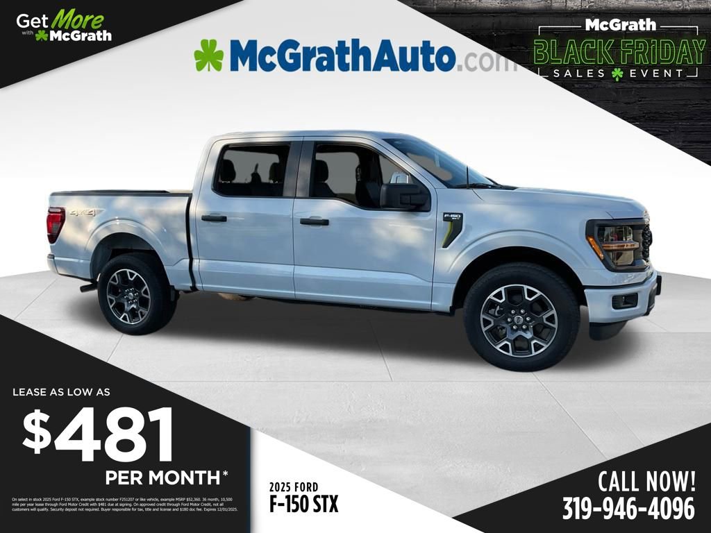 New 2025 Ford F150 STX w/ Equipment Group 200A