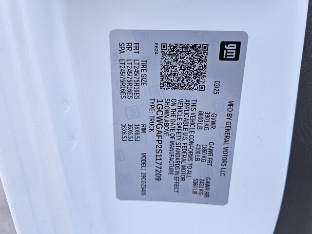 New 2025 Chevrolet Express 2500 w/ Driver Convenience Package image 24