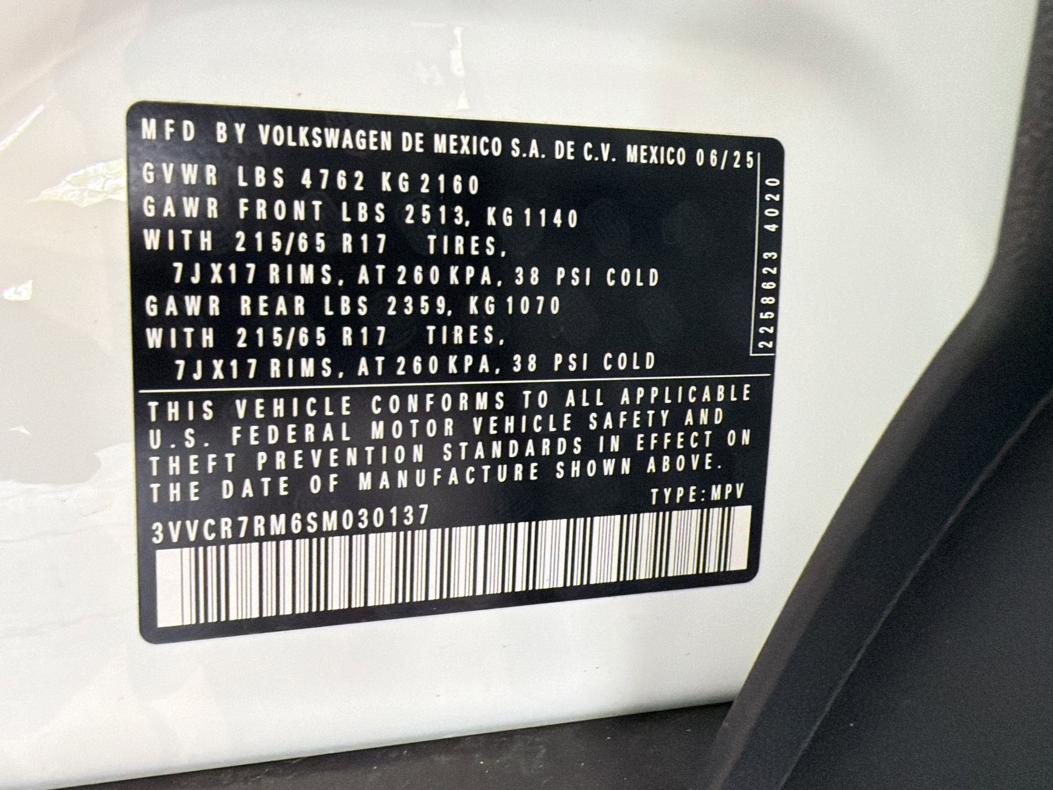 Used 2025 Volkswagen Tiguan S image 19