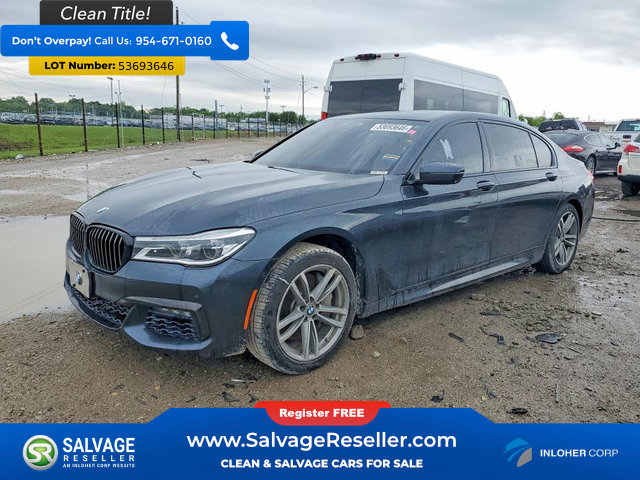 Used 2017 BMW 750i xDrive AWD/4WD image 1