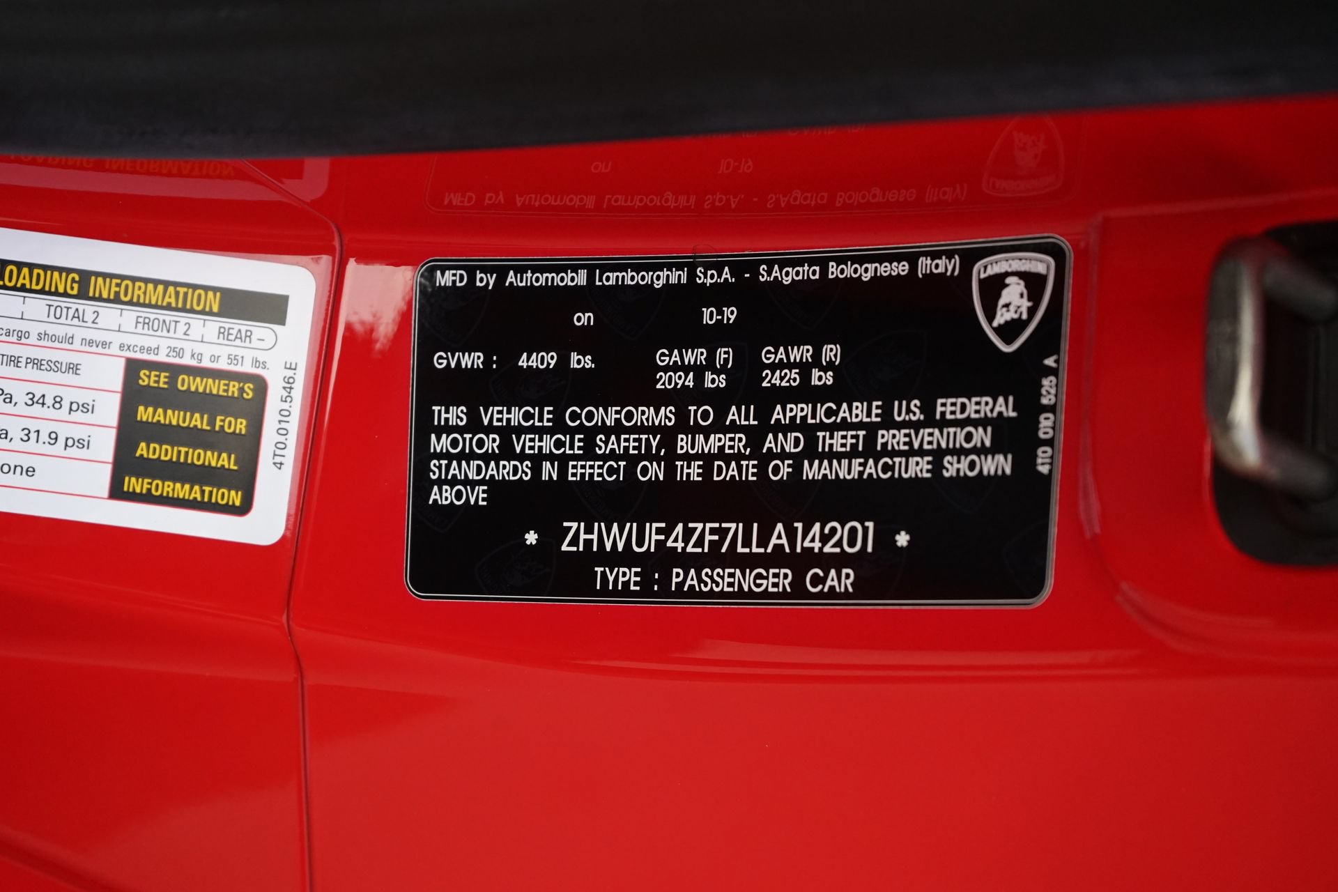 Used 2020 Lamborghini Huracan EVO AWD/4WD image 25