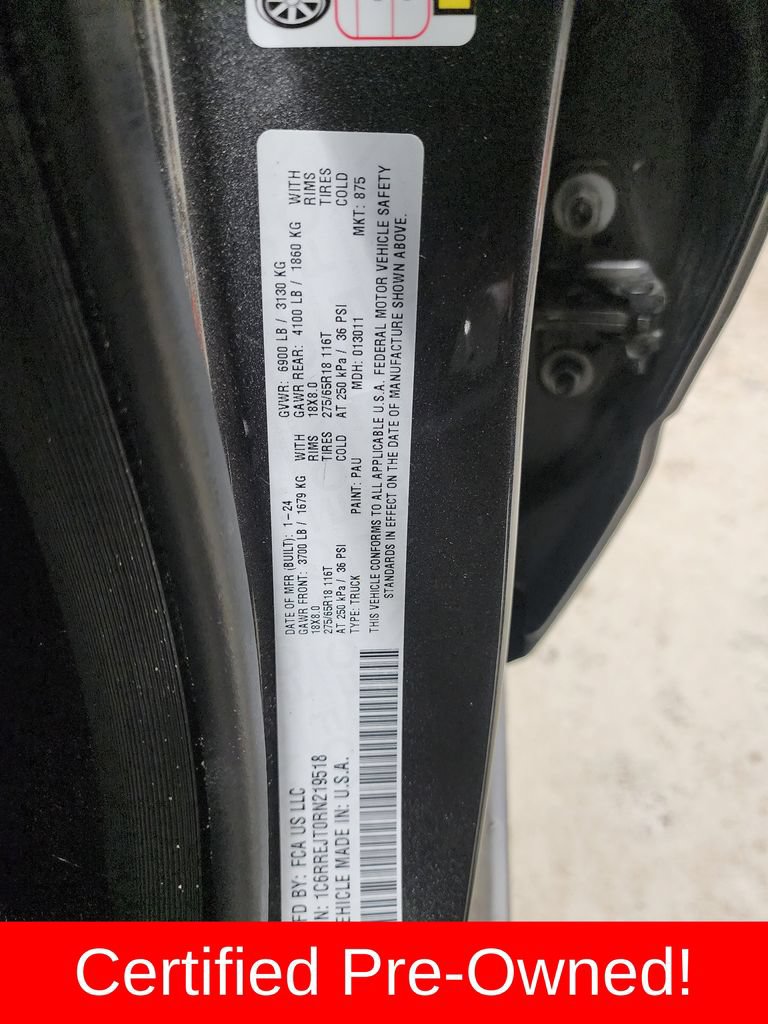 Certified 2024 RAM 1500 Laramie RWD image 40