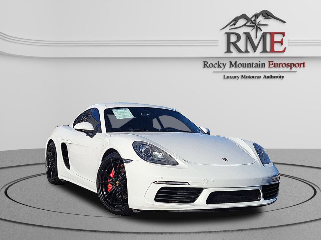 Used 2017 Porsche 718 Cayman S image 1