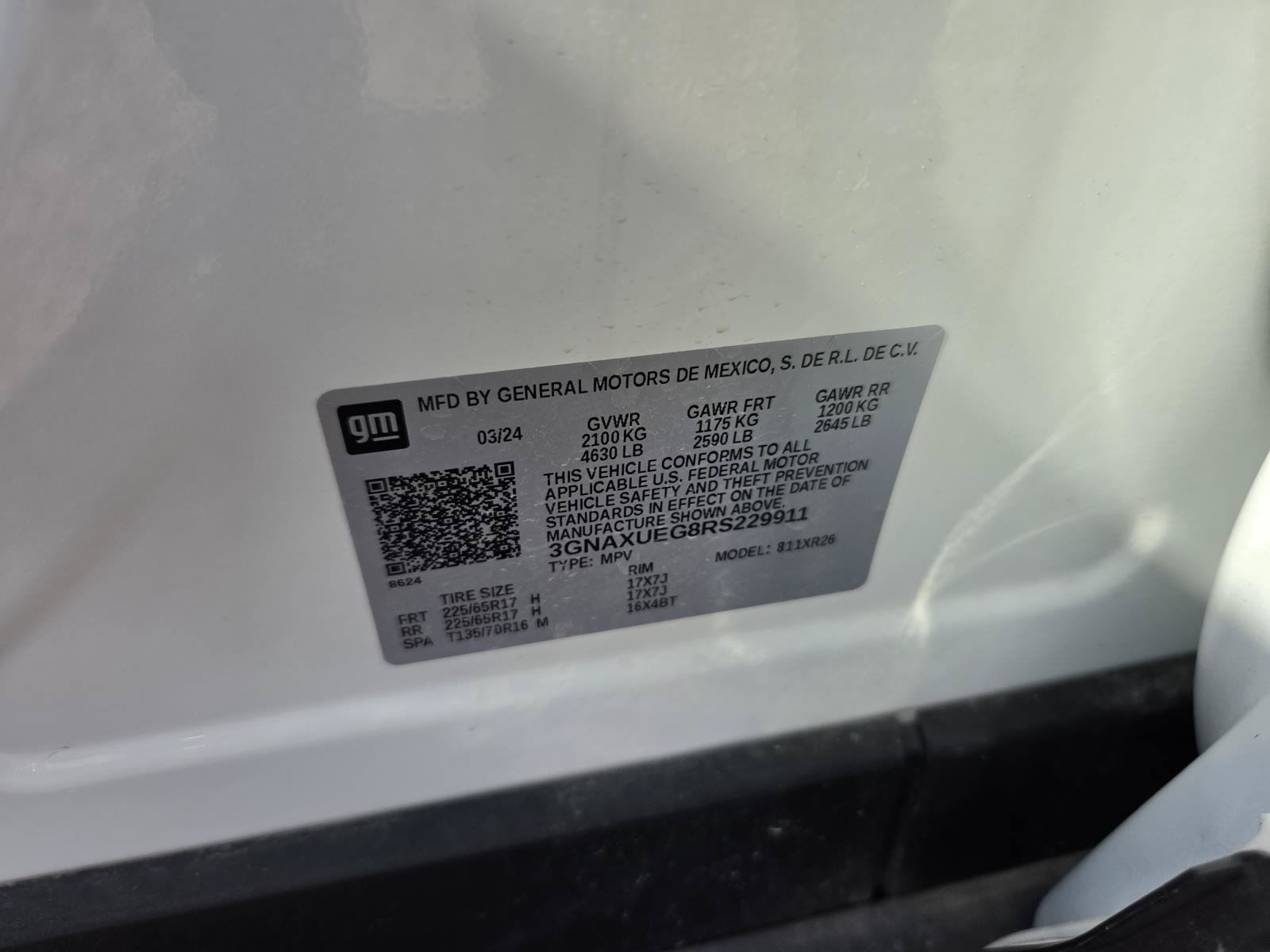 Used 2024 Chevrolet Equinox LT AWD/4WD image 28