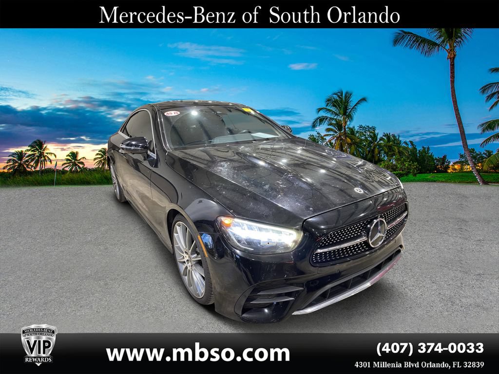 Used 2022 Mercedes-Benz E 450 Coupe image 1