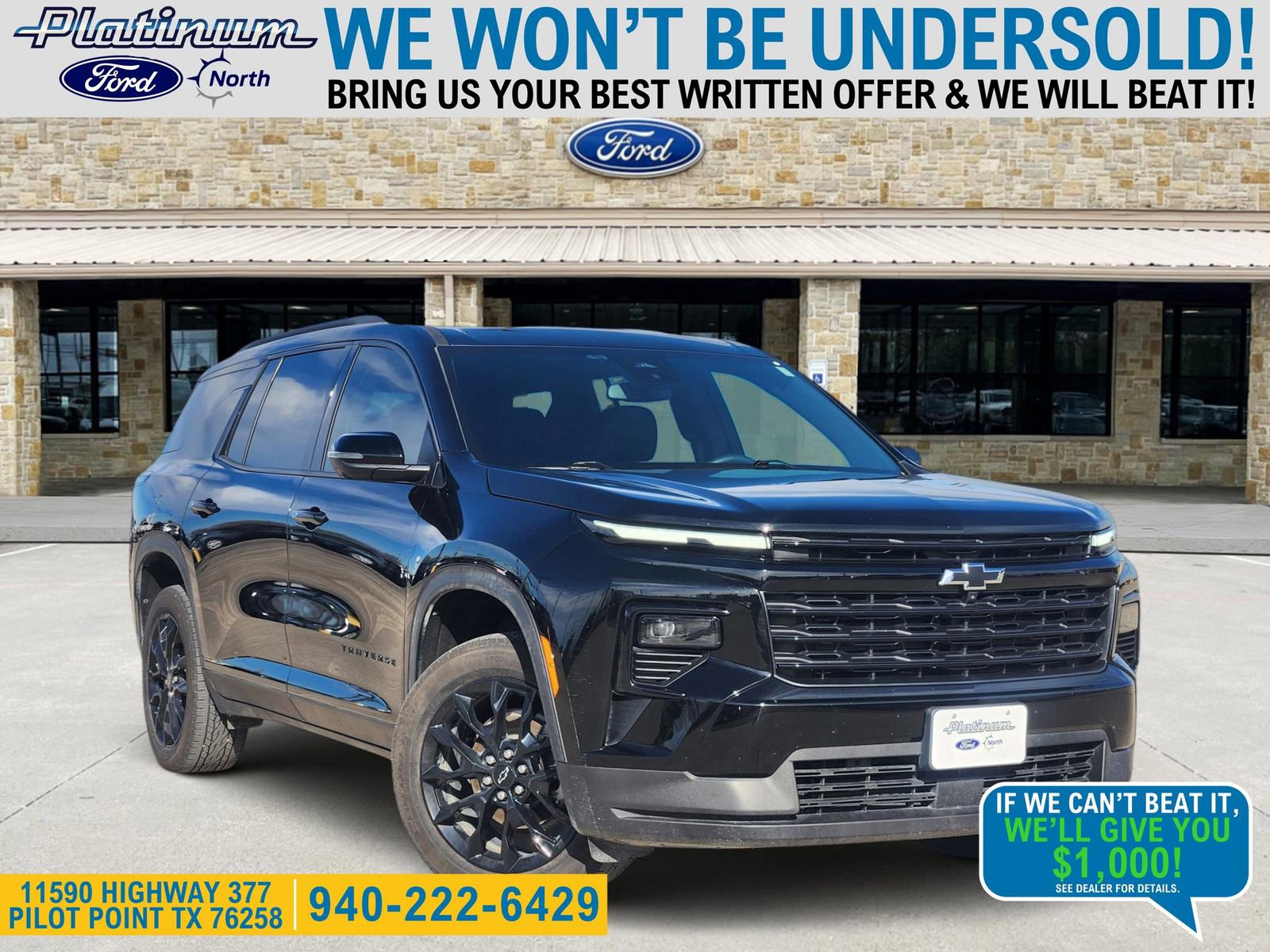 Used 2024 Chevrolet Traverse LT w/ Midnight/Sport Edition