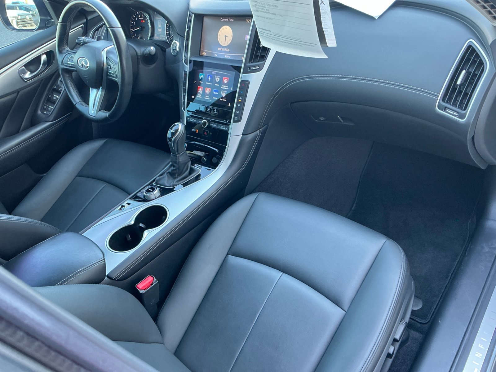 Used 2019 INFINITI Q50 Luxe w/ All Weather Package (L93) RWD image 19