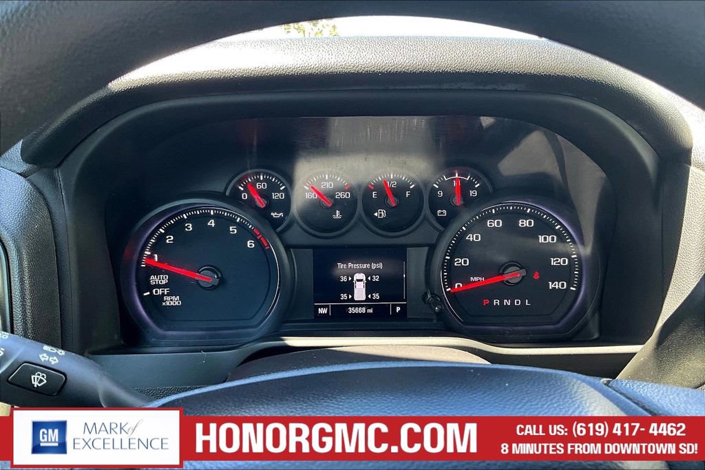 Used 2023 Chevrolet Silverado 1500 Custom w/ LPO, Dark Essentials Package RWD image 14