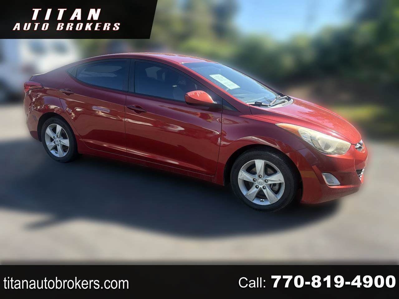 Used 2013 Hyundai Elantra GLS w/ Preferred Pkg FWD image 1