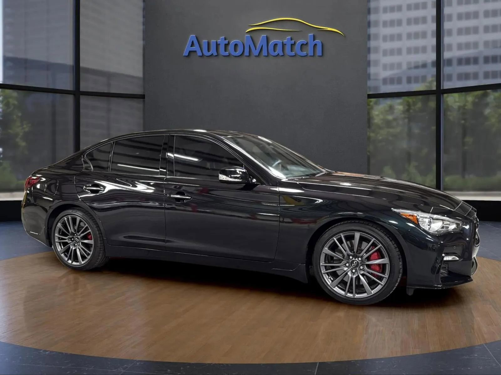 Used 2024 INFINITI Q50 Red Sport 400 w/ Black Opal Edition image 14