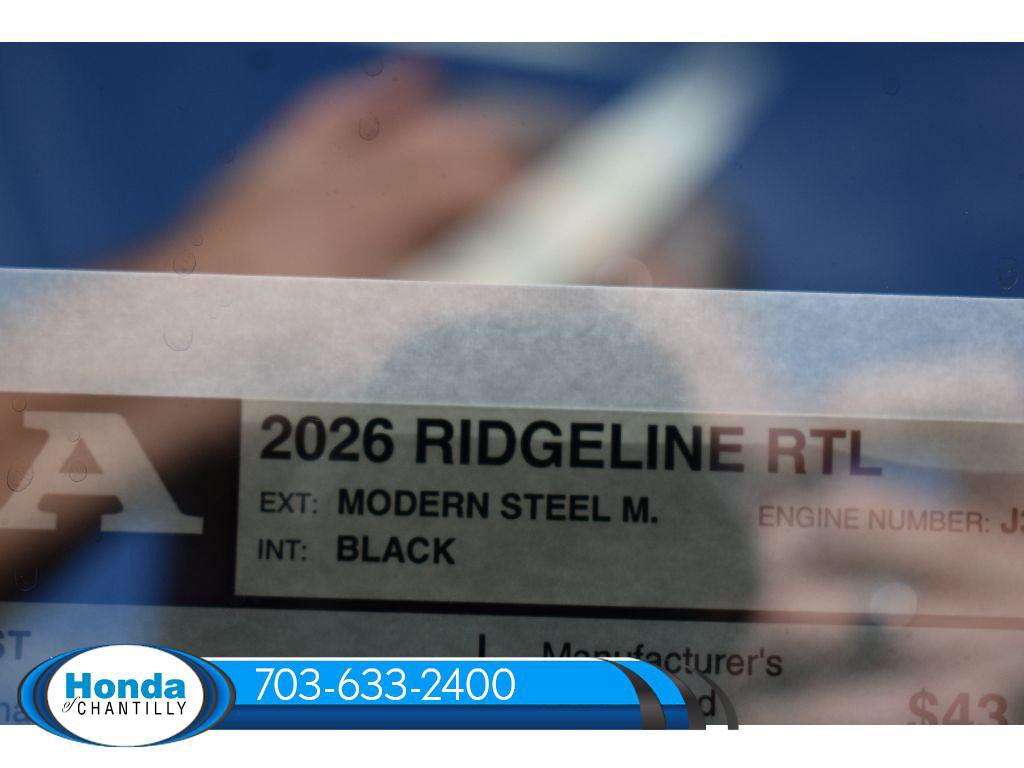 New 2026 Honda Ridgeline RTL image 38