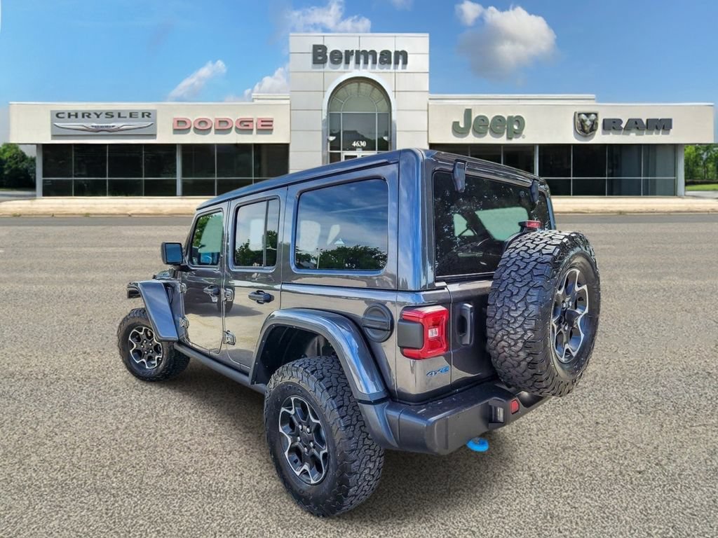 Used 2021 Jeep Wrangler Unlimited Rubicon 4xe w/ Cold Weather Group AWD/4WD image 8