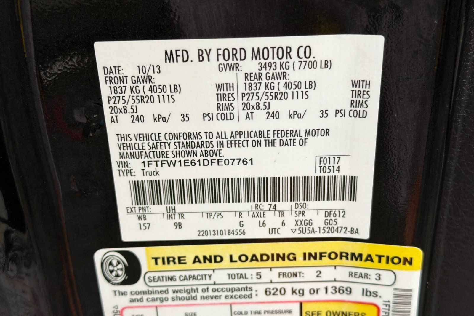Used 2013 Ford F150 Platinum AWD/4WD image 26