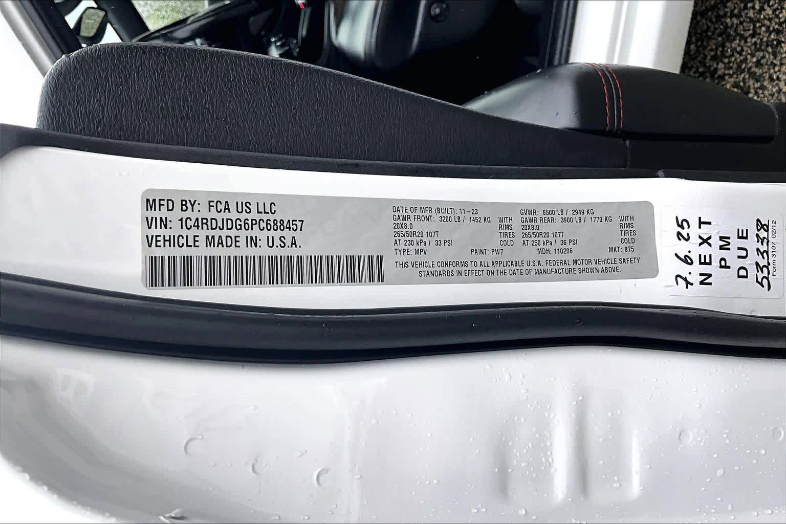 Used 2023 Dodge Durango GT AWD/4WD image 34