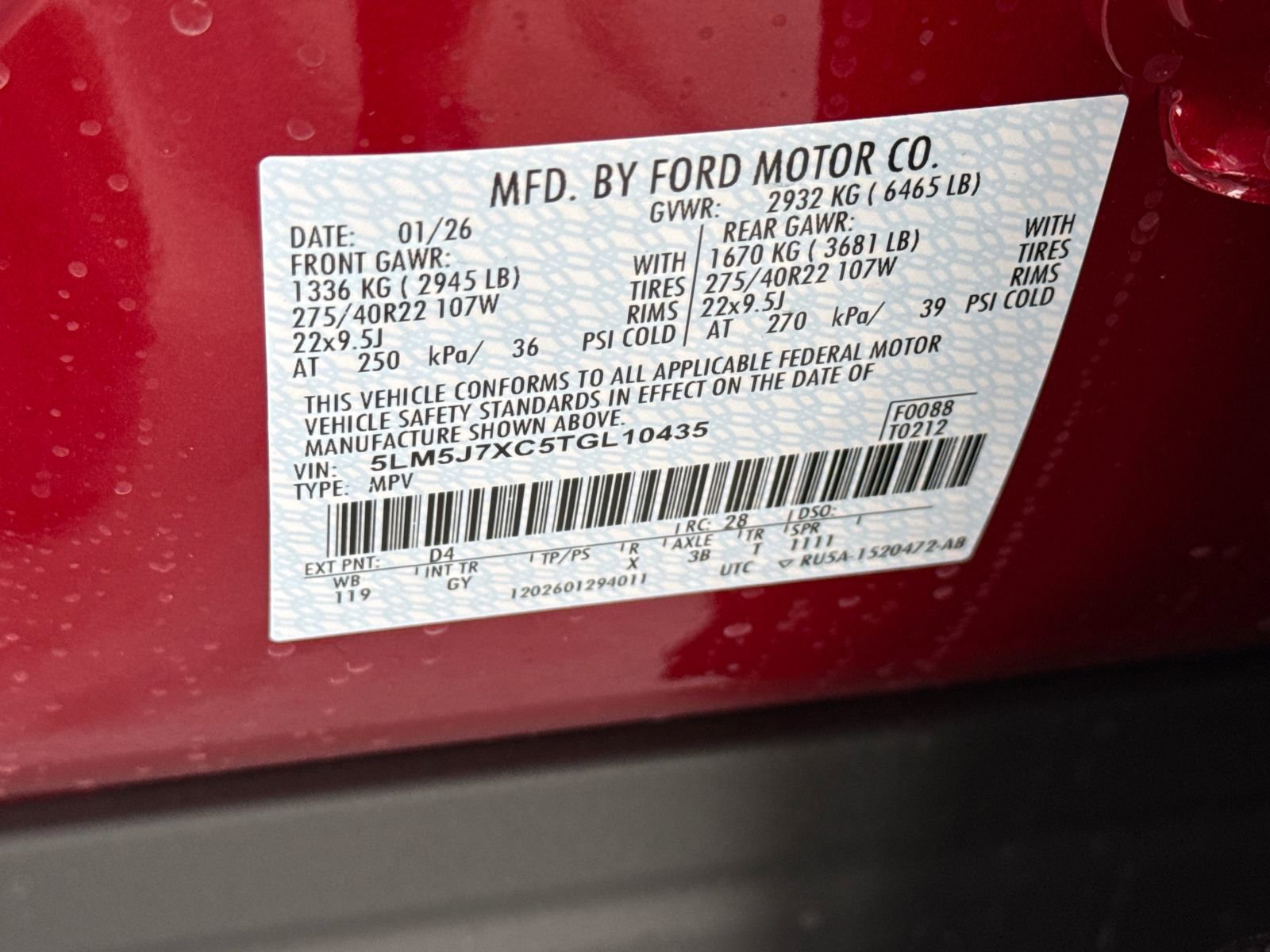 New 2026 Lincoln Aviator Reserve image 35