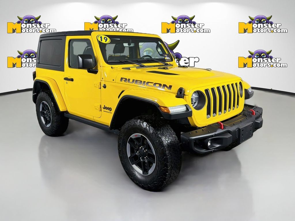 Used 2019 Jeep Wrangler Rubicon w/ Uconnect 4C Nav & Sound Group AWD/4WD image 3