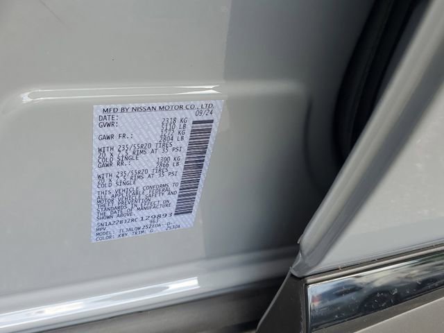 Certified 2024 Nissan Murano SV w/ SV Midnight Edition Package FWD image 31