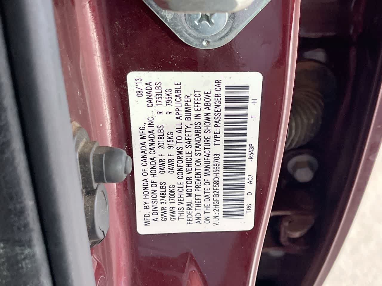 Used 2013 Honda Civic LX image 25