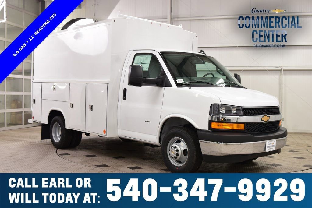 New 2026 Chevrolet Express 3500 w/ Power Convenience Package RWD image 1