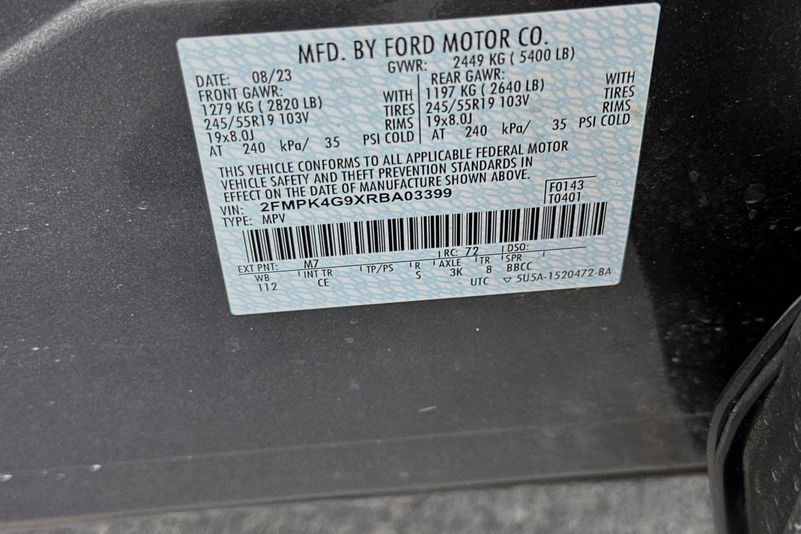 New 2024 Ford Edge SE w/ Black Appearance Package AWD/4WD image 22