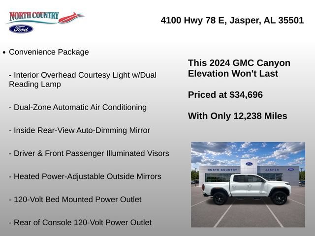 Used 2024 GMC Canyon Elevation w/ Convenience Package RWD image 15