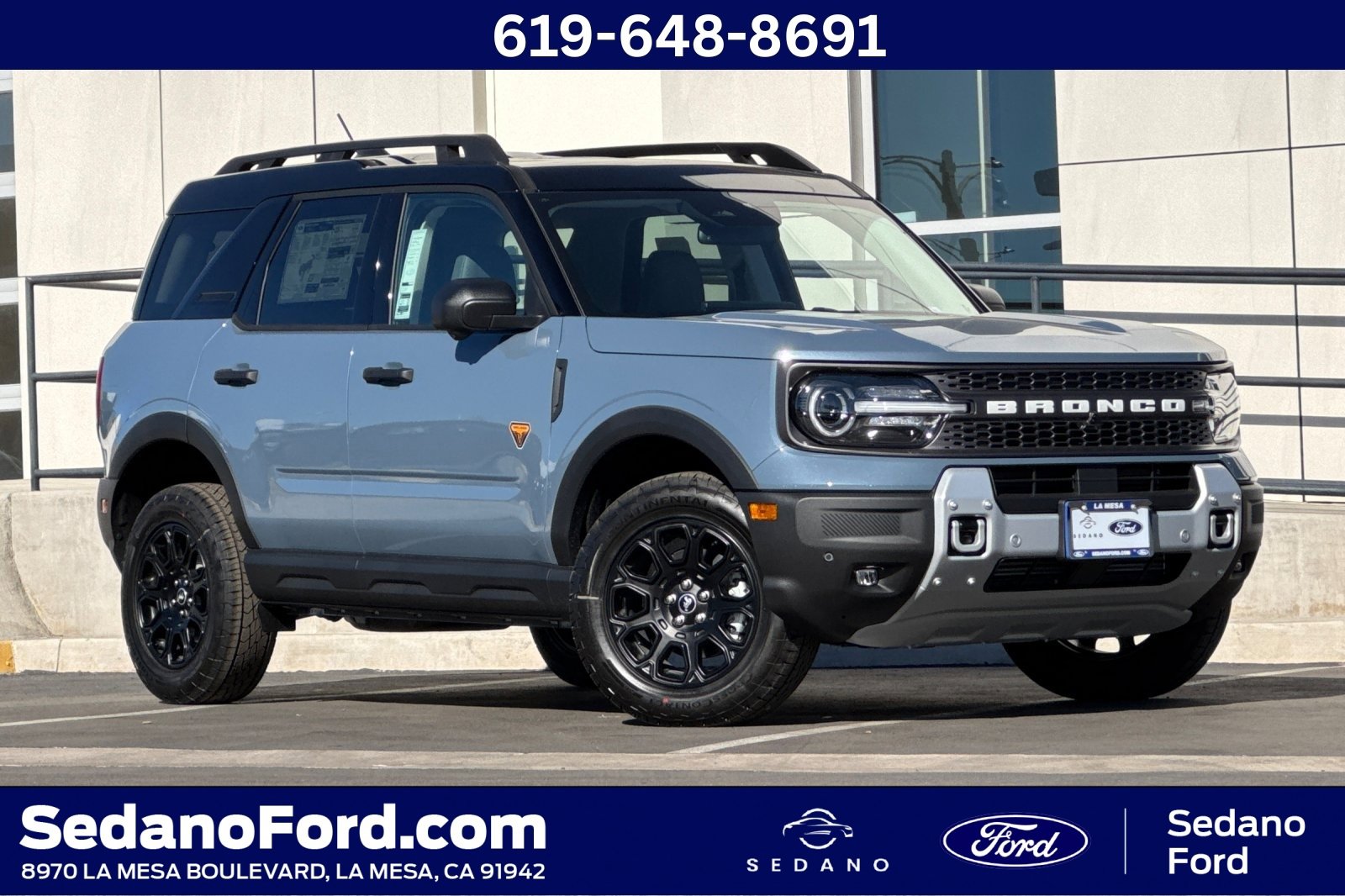New 2025 Ford Bronco Sport Badlands w/ Badlands Tech Package image 1
