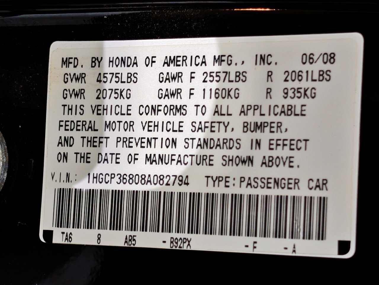 Used 2008 Honda Accord EX-L image 53