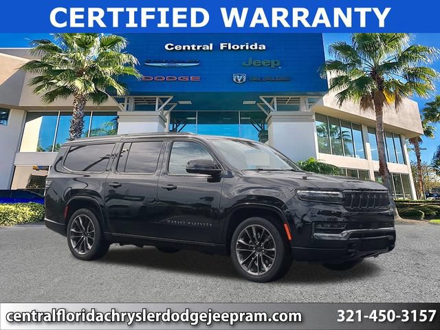 Used 2025 Jeep Grand Wagoneer L Series III w/ Rear Seat Video Group 1