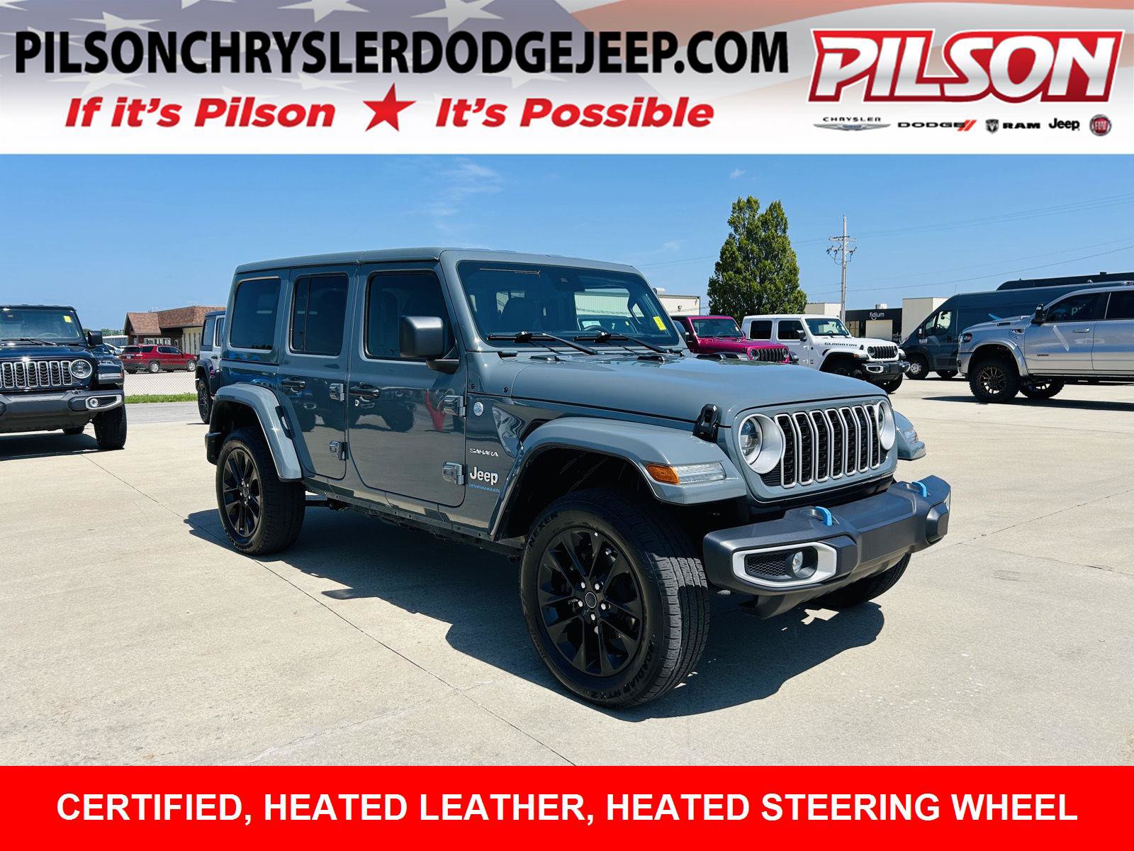 Used 2024 Jeep Wrangler Unlimited Sahara w/ Safety Group AWD/4WD video 1