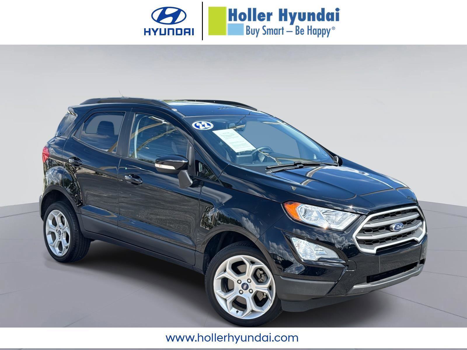 Used 2022 Ford EcoSport SE w/ SE Convenience Package