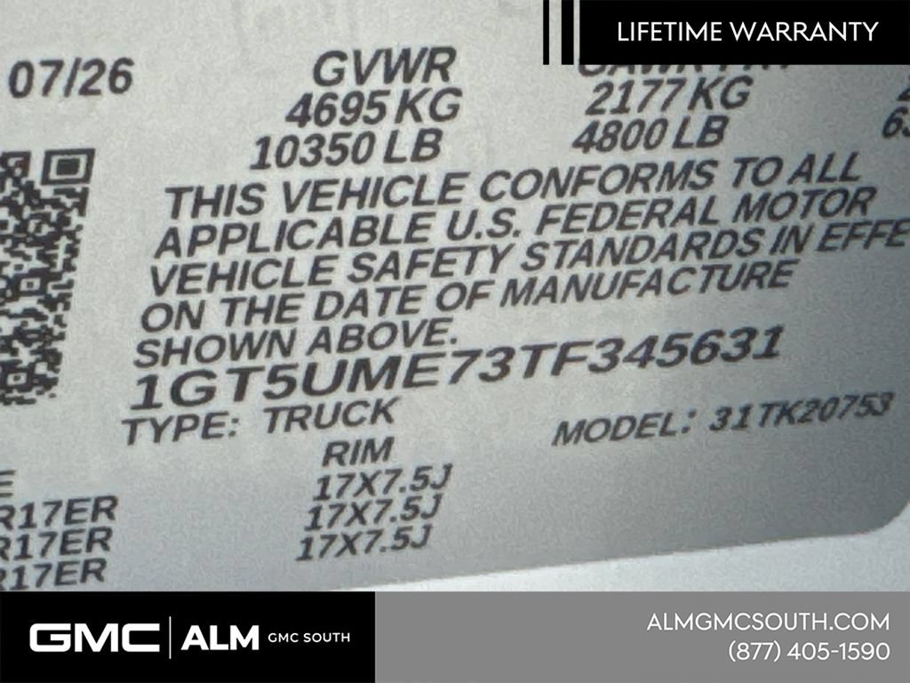 New 2026 GMC Sierra 2500 SLE w/ SLE Value Package; AWD/4WD image 33