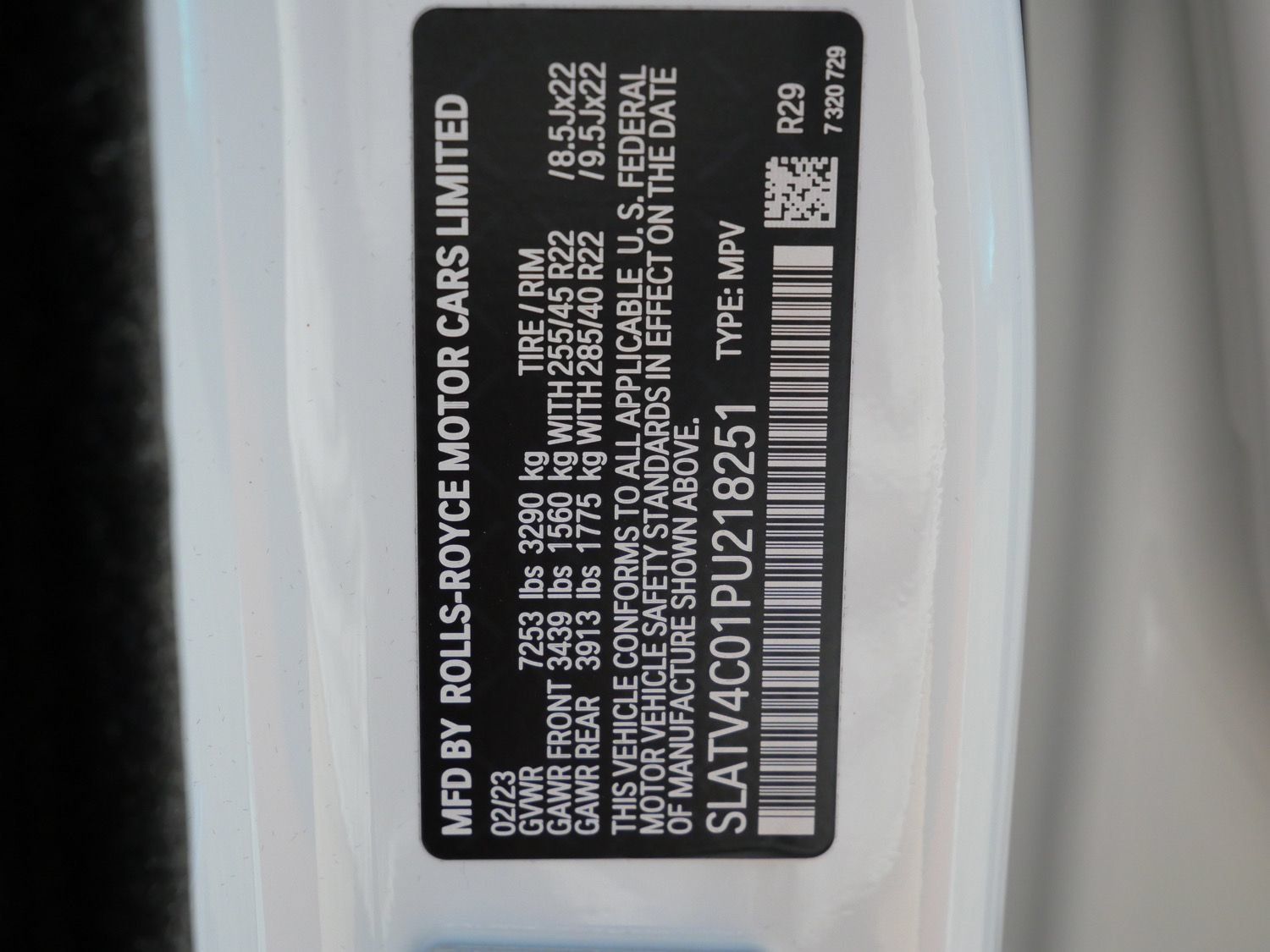 Certified 2023 Rolls-Royce Cullinan w/ Cullinan Package AWD/4WD image 35