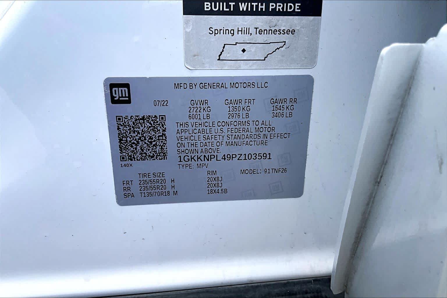 Certified 2023 GMC Acadia Denali FWD image 68