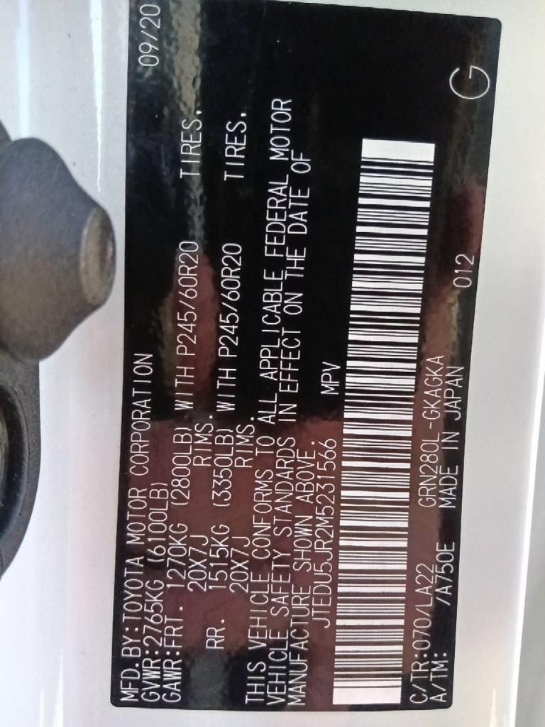 Used 2021 Toyota 4Runner Limited RWD image 36