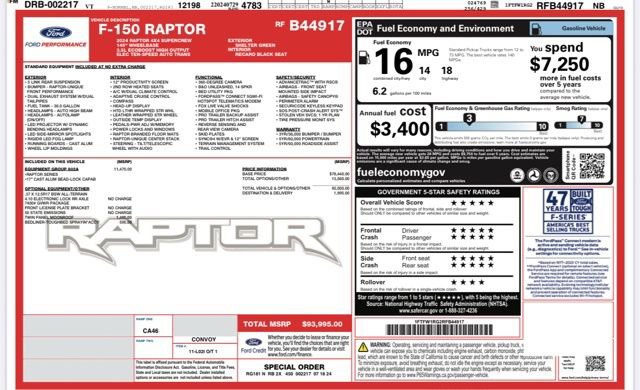 Used 2024 Ford F150 Raptor image 25