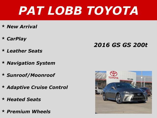 Used 2016 Lexus GS 200t image 40