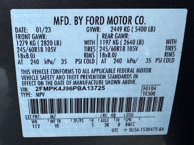 Certified 2023 Ford Edge SEL w/ Convenience Package AWD/4WD image 30