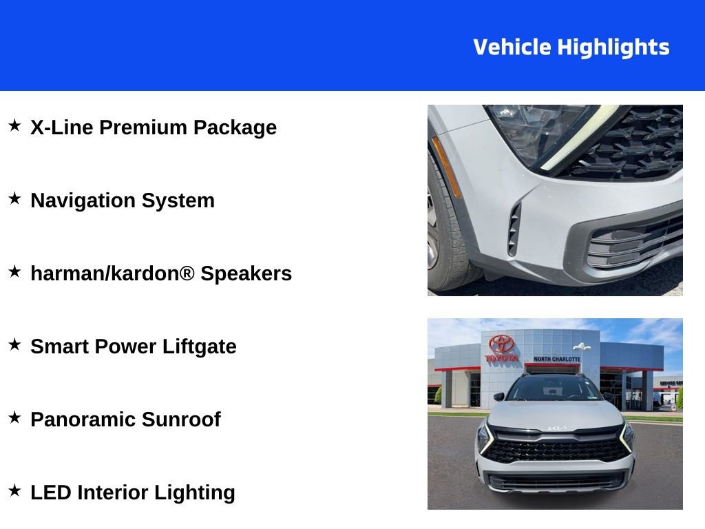 Used 2023 Kia Sportage X-Line w/ X-Line Premium Package AWD/4WD image 4