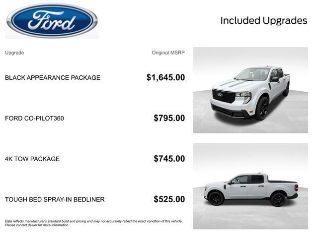 New 2026 Ford Maverick XLT w/ Black Appearance Package image 2